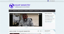 Desktop Screenshot of equipministry.co.za